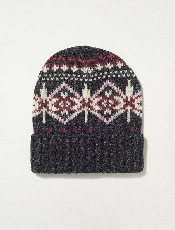 Lucky Brand Fair Isle Beanie