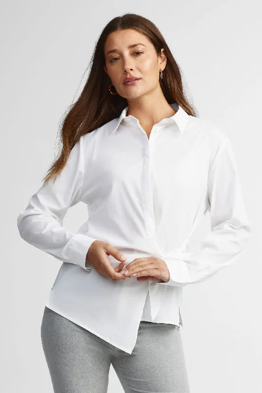 Chemise portefeuille semi-ajustée - Femme