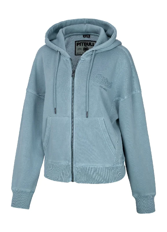 Women's zip-up hoodie Washed Manzanita II