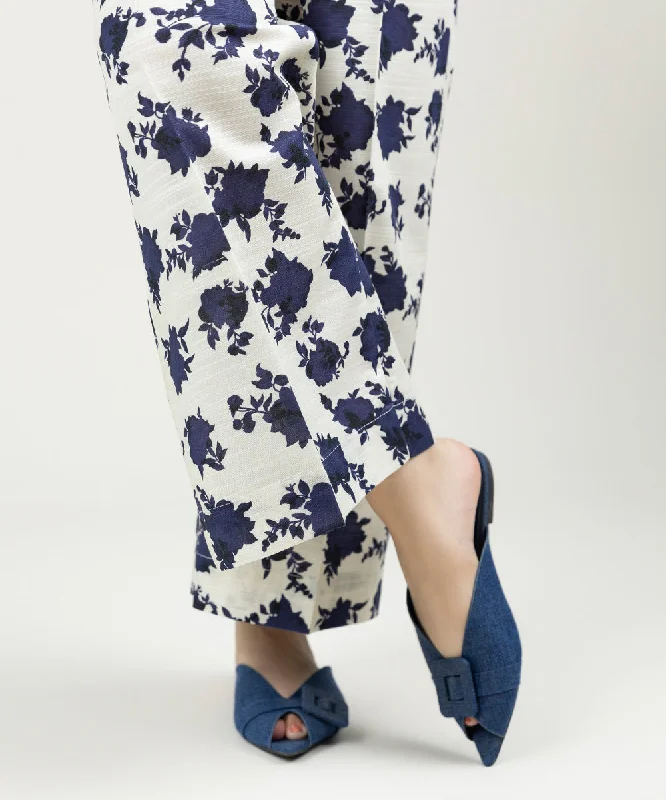 Printed Khaddar Culottes