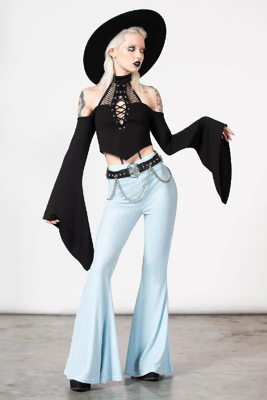 Moondance Bell Bottoms [PASTEL BLUE]